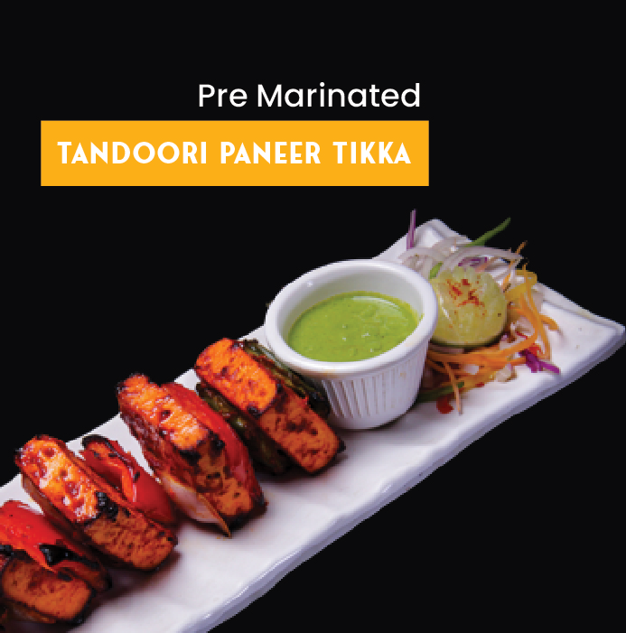 Pre Marinated Tandori Paneer Tikka