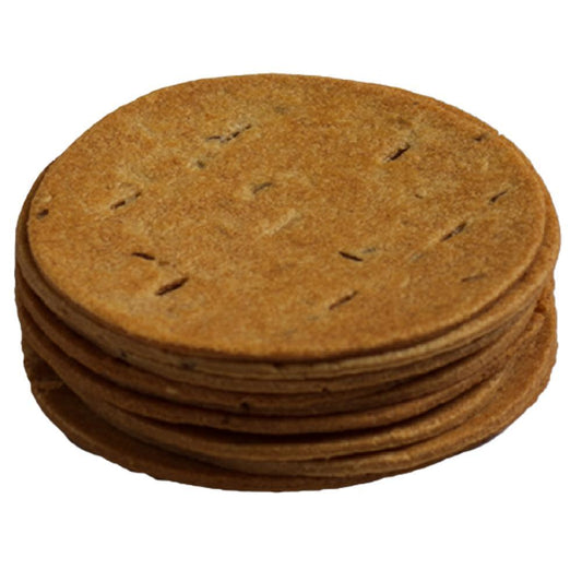 Jeera (Cumin) Bhakri (Masala crisp flat bread)